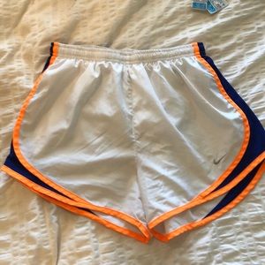 Nike White Athletic Shorts